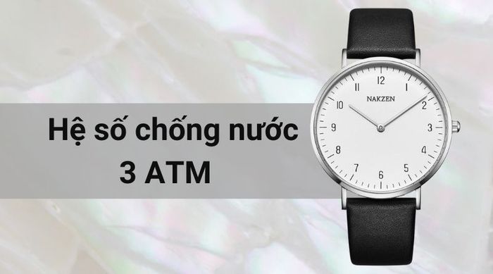 Chống nước 3 ATM