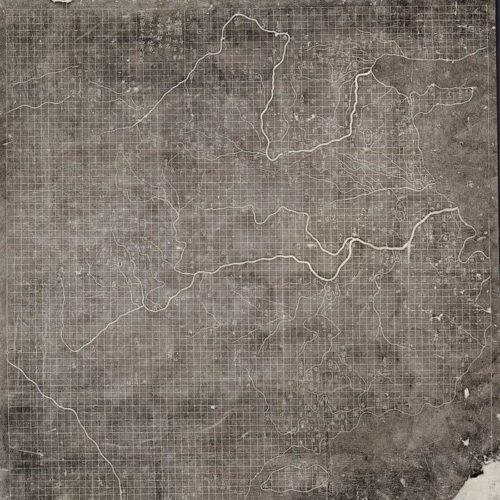 A rubbing of the Yu Ji Tu.