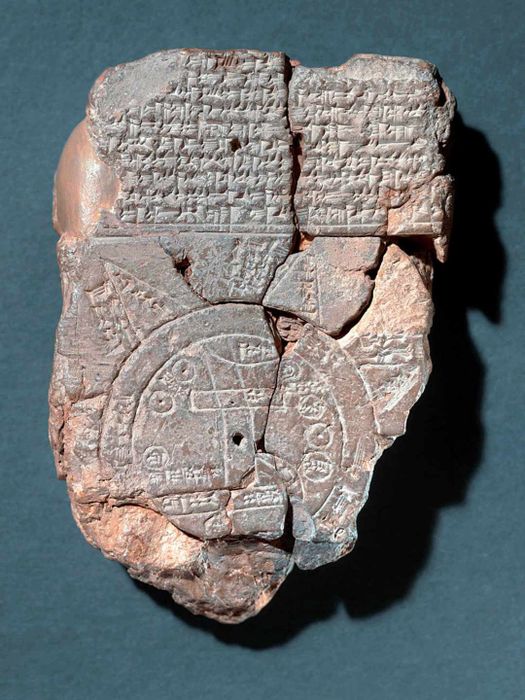 The Babylonian Map of the World.