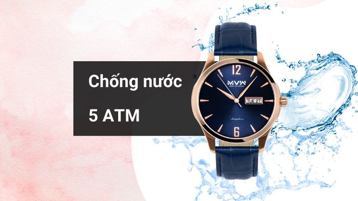 Khả năng kháng nước của mẫu đồng hồ