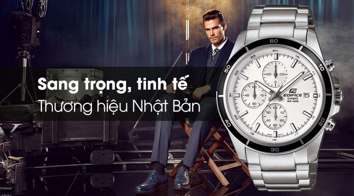 Đồng hồ nam Edifice Casio EFR-526D-7AVUDF với thiết kế sang trọng, tinh tế