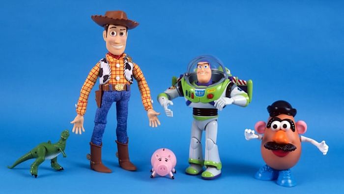 'Toy Story' toys dating back to 1995.