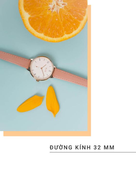Đồng hồ nữ Elio EL033-01 có đường kính mặt 32 mm