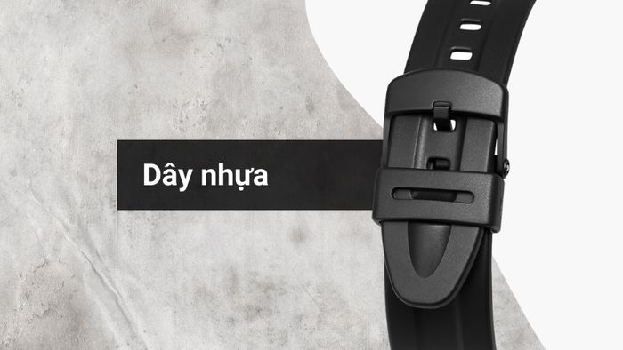 Chất liệu dây đeo của mẫu đồng hồ