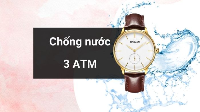 Khả năng kháng nước của mẫu đồng hồ