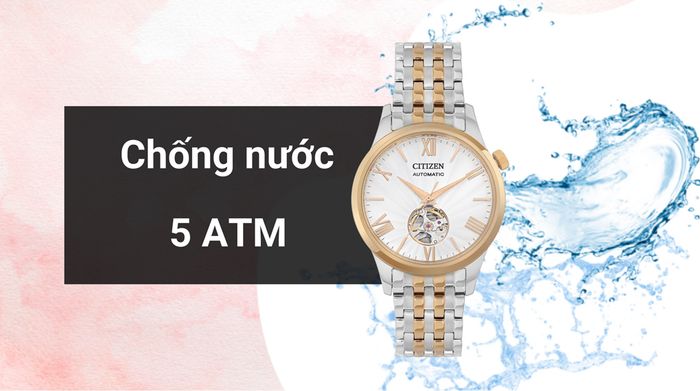 Khả năng kháng nước của mẫu đồng hồ