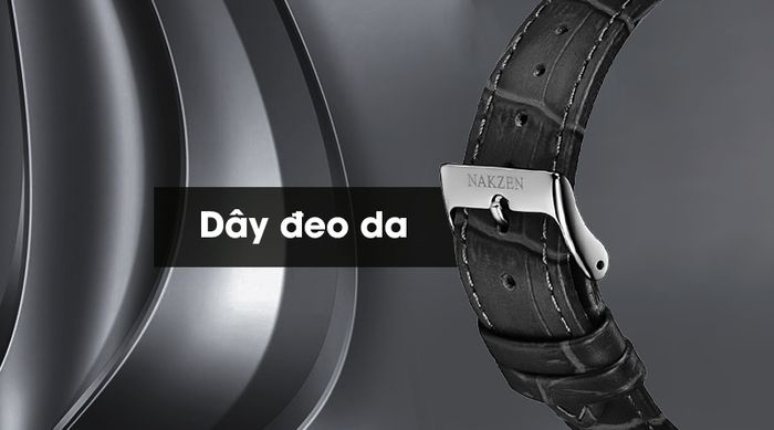 Đồng hồ nam Nakzen SL4090G-7 có dây đeo êm nhẹ, ôm tay tốt