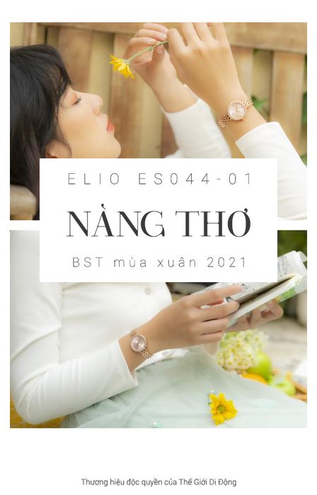 Đồng hồ Nữ Elio ES044-01 đến từ bộ sưu tập Nàng Thơ