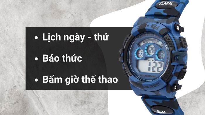 Tiện ích của mẫu đồng hồ