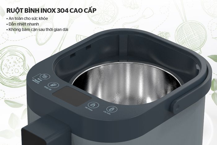 Bình thủy điện Sunhouse SHD1440 3.2 lít - Chất liệu