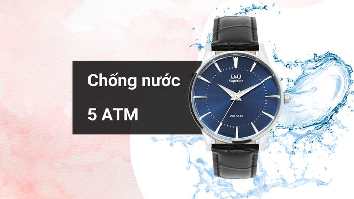 Khả năng kháng nước của mẫu đồng hồ