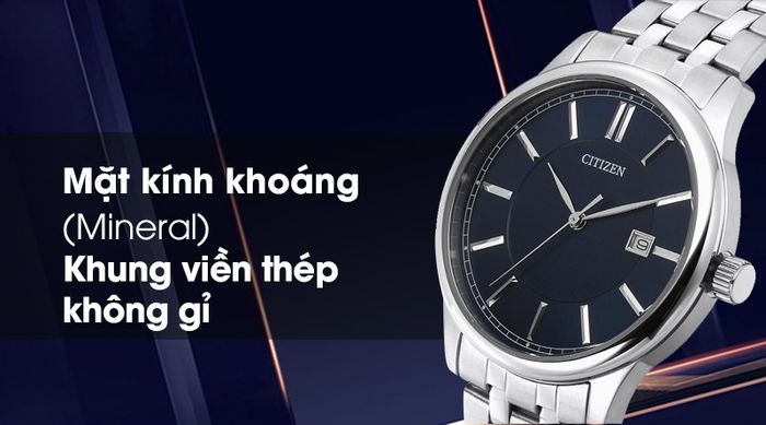 Đồng hồ Nam Citizen BI1050-56L bền chắc trước những va chạm
