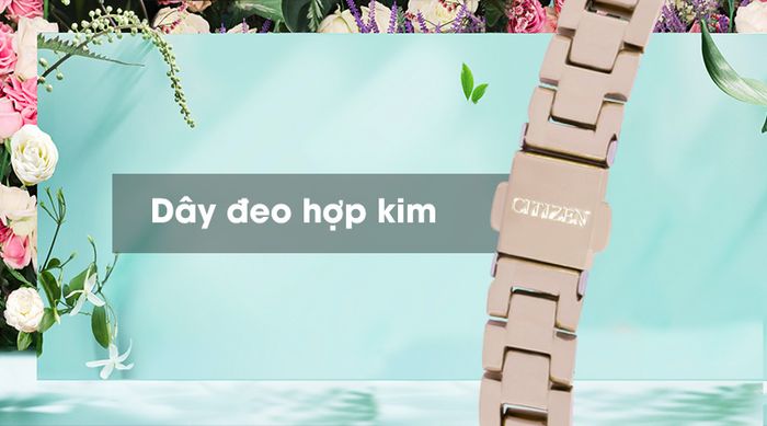 Đồng hồ Nữ Citizen EM0639-81A có dây đeo bền bỉ