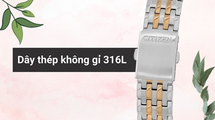 Chất liệu dây đeo của mẫu đồng hồ