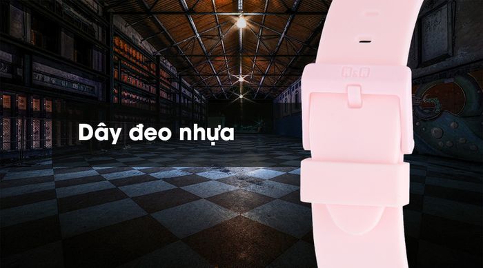 Đồng hồ nữ Q&Q A212J005Y có dây đeo chắc chắn