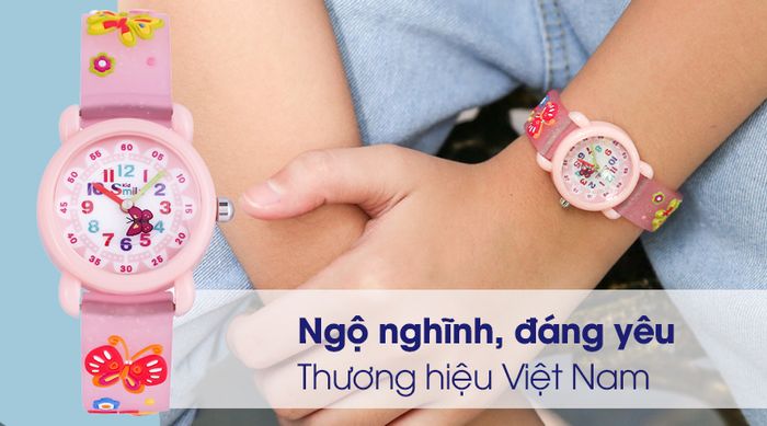 Đồng hồ trẻ em Smile Kid SL040-01 có thiết kế đáng yêu