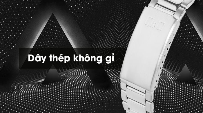 Đồng hồ nam Q&Q S398J201Y có dây đeo bền đẹp, hợp thời trang