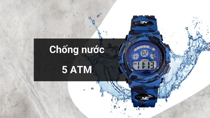 Khả năng kháng nước của mẫu đồng hồ