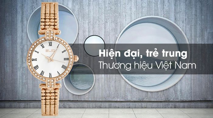 Đồng hồ nữ Elio ES028-01 mang nét nữ tính
