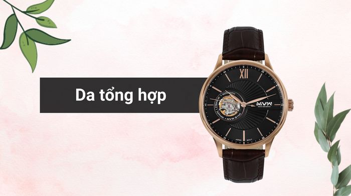 Chất liệu dây đeo của mẫu đồng hồ