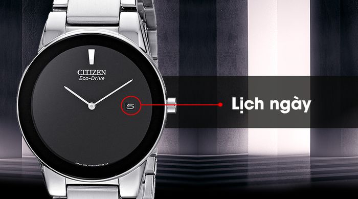 Đồng hồ Citizen AU1060-51E có lịch ngày tiện ích