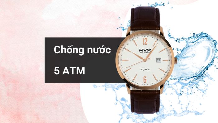 Khả năng kháng nước của mẫu đồng hồ