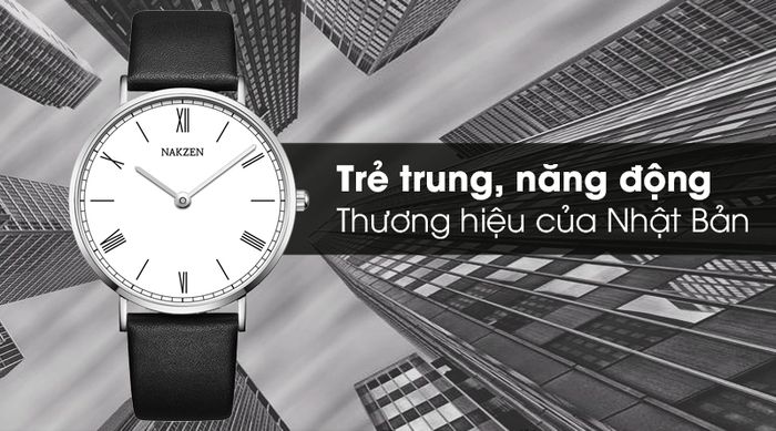 Đồng hồ nam Nakzen SL9006G-7 mang thiết kế thời trang và hiện đại
