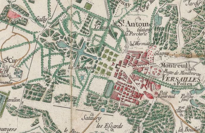Details from the Cassini Map.