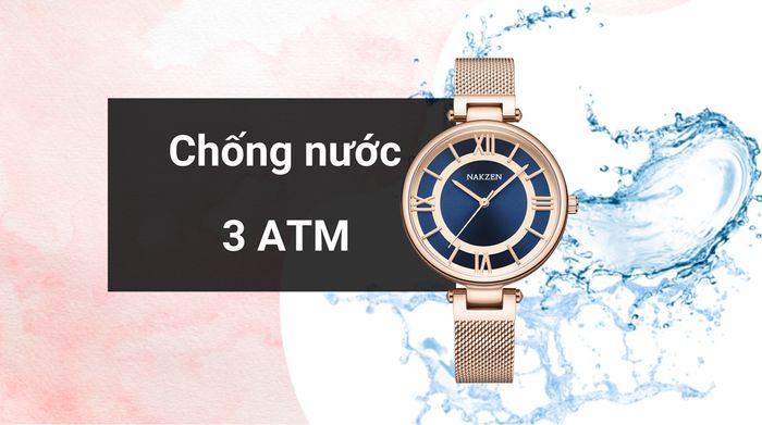 Khả năng kháng nước của mẫu đồng hồ