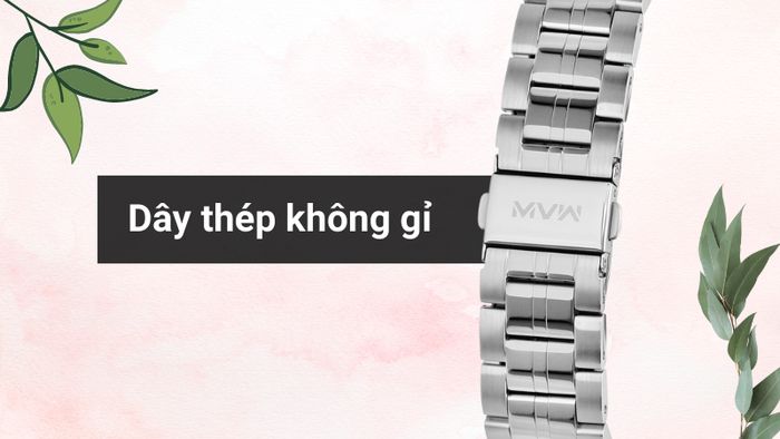 Chất liệu dây đeo của mẫu đồng hồ