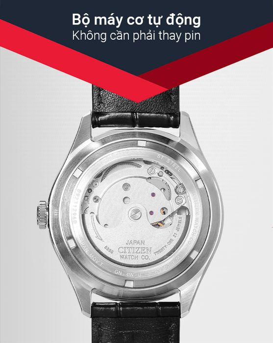 Đồng hồ Nam Citizen C7 NH8390-20H sở hữu bộ máy cơ tự động