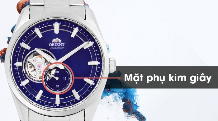 Đồng hồ nam Orient RA-AR0003L10B - Cơ tự động sở hữu một mặt phụ kim giây tiện lợi
