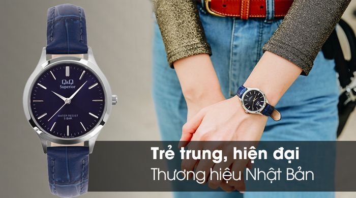 Đồng hồ Nữ Q&Q S279J312Y có thiết kế thời trang và hiện đại