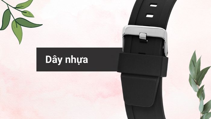 Chất liệu dây đeo của mẫu đồng hồ