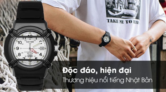 Đồng hồ Nam Casio HDA-600B-7BVDF có thiết kế tinh tế, hiện đại