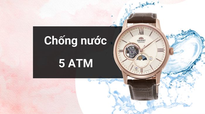 Khả năng kháng nước của mẫu đồng hồ
