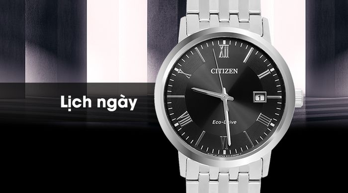 Đồng hồ Nam Citizen BM6770-51E - Eco-Drive có tiện ích lịch ngày