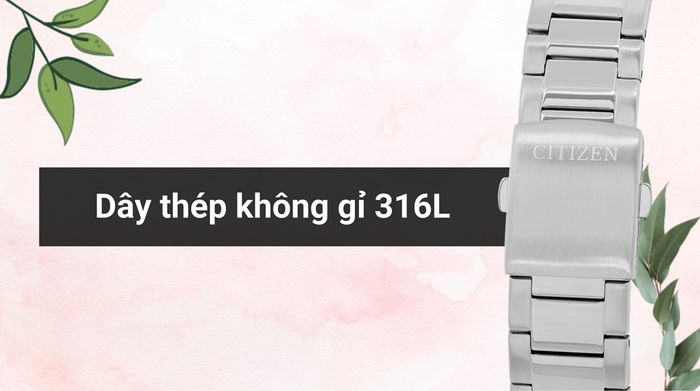 Chất liệu dây đeo của mẫu đồng hồ