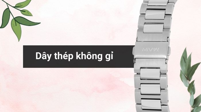 Chất liệu dây đeo của mẫu đồng hồ