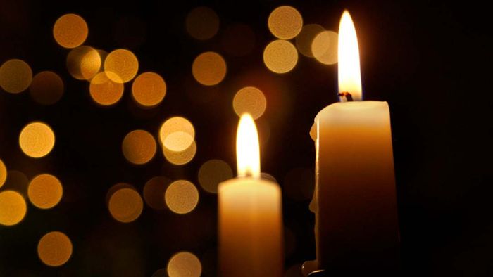 A pair of candles