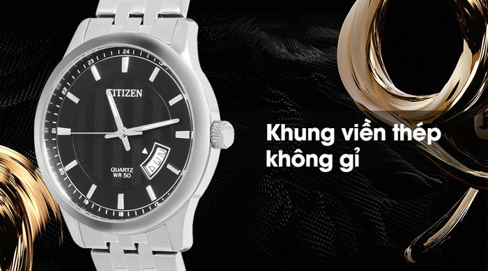 Đồng hồ nam Citizen BI1050-81E có khung viền cứng cáp