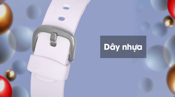 Đồng hồ nữ Baby-G BGA-100ST-4ADR được trang bị dây đeo có trọng lượng nhẹ