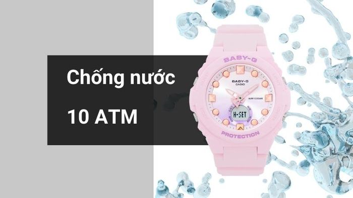 Khả năng kháng nước của mẫu đồng hồ