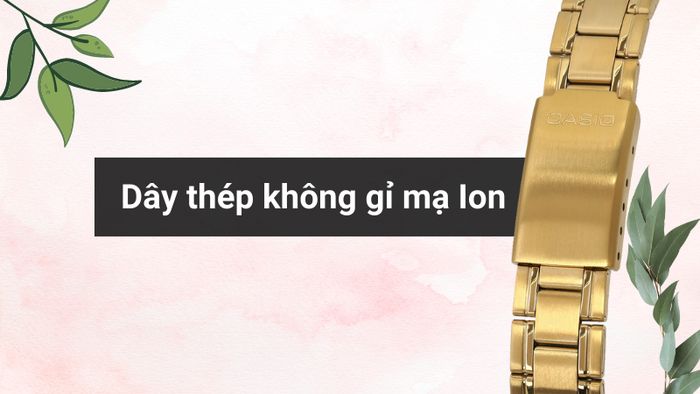 Chất liệu dây đeo của mẫu đồng hồ