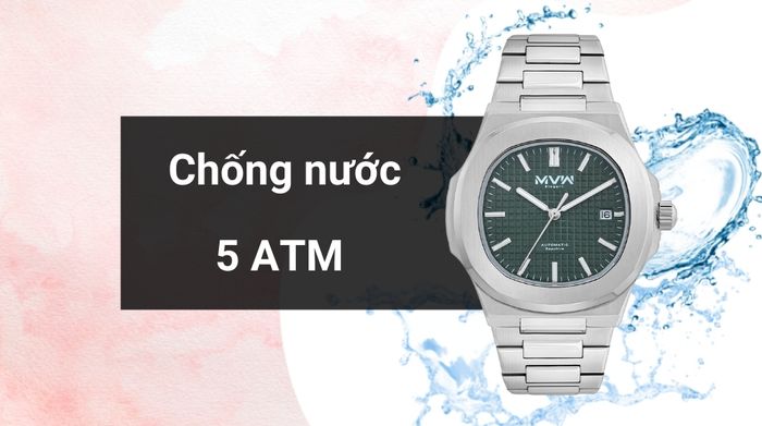 Khả năng kháng nước của mẫu đồng hồ