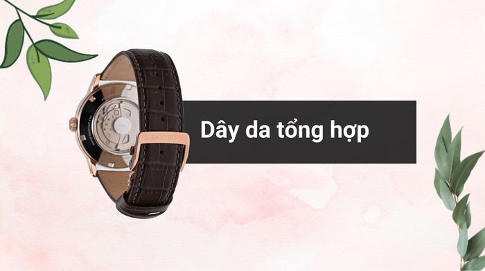 Chất liệu dây đeo của mẫu đồng hồ