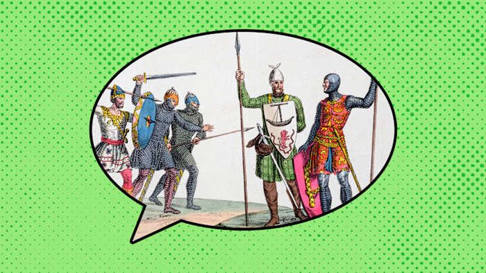 What do you imagine these ancient Anglo-Saxon warriors are discussing?