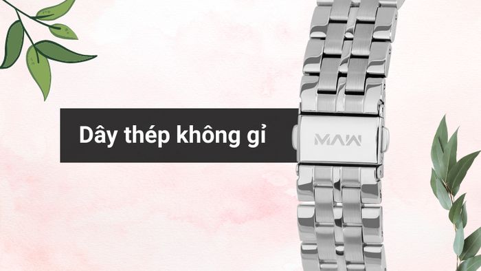 Chất liệu dây đeo của mẫu đồng hồ