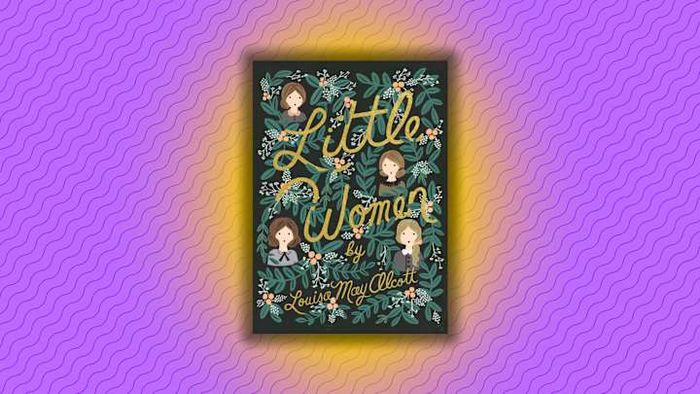 The iconic cover of Louisa May Alcott’s celebrated novel ‘Little Women.’