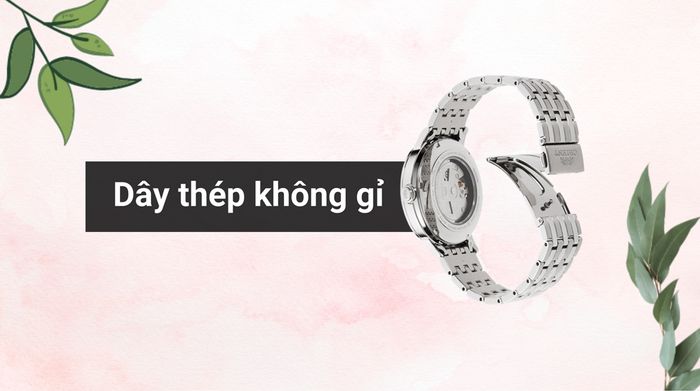 Chất liệu dây đeo của mẫu đồng hồ